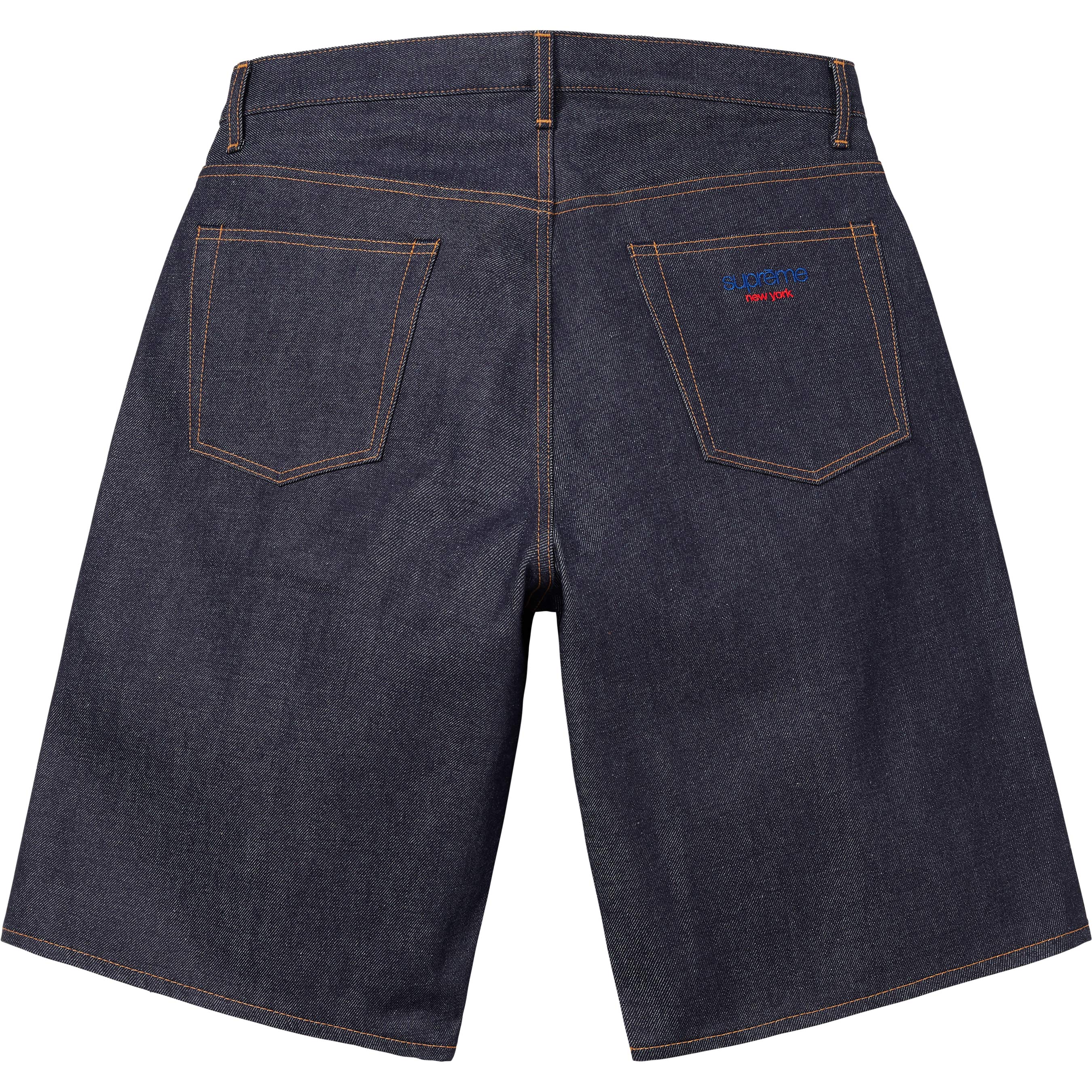 Baggy Selvedge Denim Short view 2